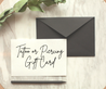 Tattoo Gift Card